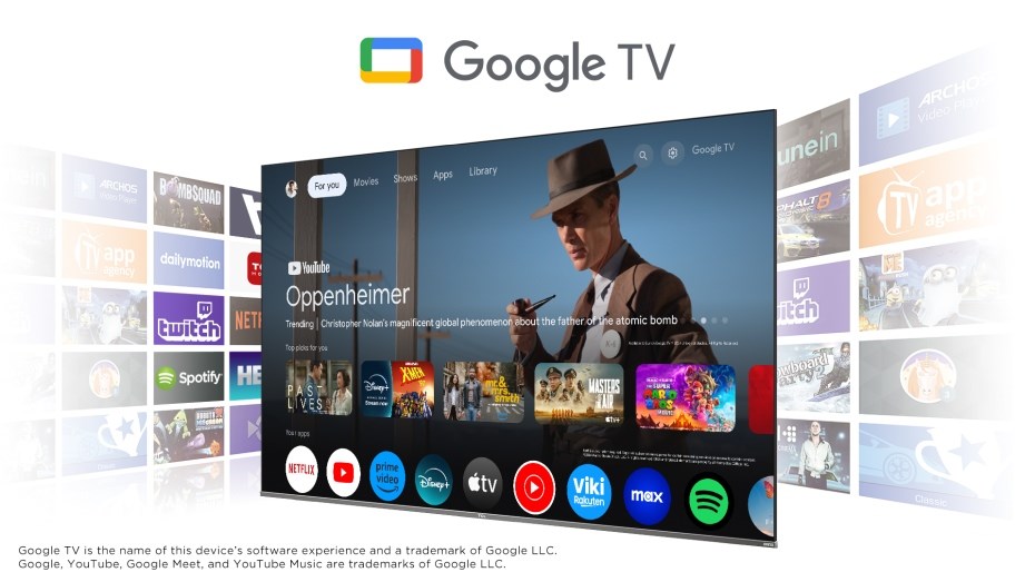 TCL C765 google TV